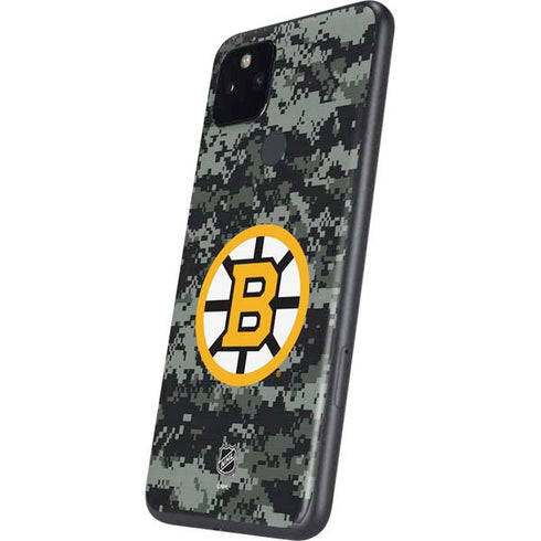 NHL Boston Bruins Camo Google Pixel 4a 5G Skin